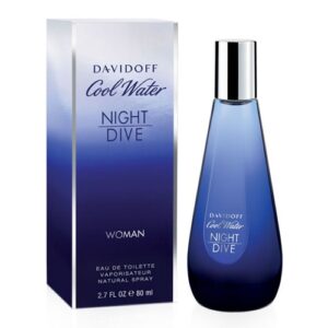 DAVIDOFF COOL WATER NIGHT DIVE EDT FOR WOMEN 80ML